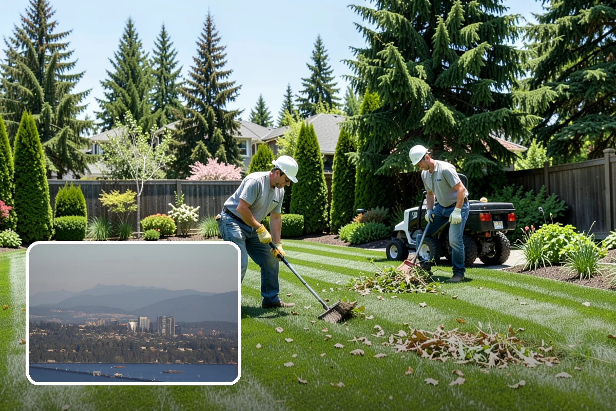 Cedar Mulch Installation in Medina, King County, WA - Long-lasting resistance to rot in wet PNW conditions