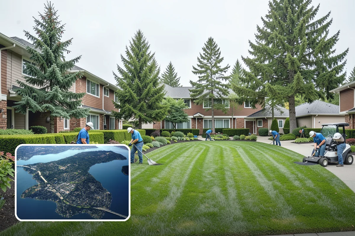 Cedar Mulch Installation in Mercer Island, King County, WA - Long-lasting resistance to rot in wet PNW conditions