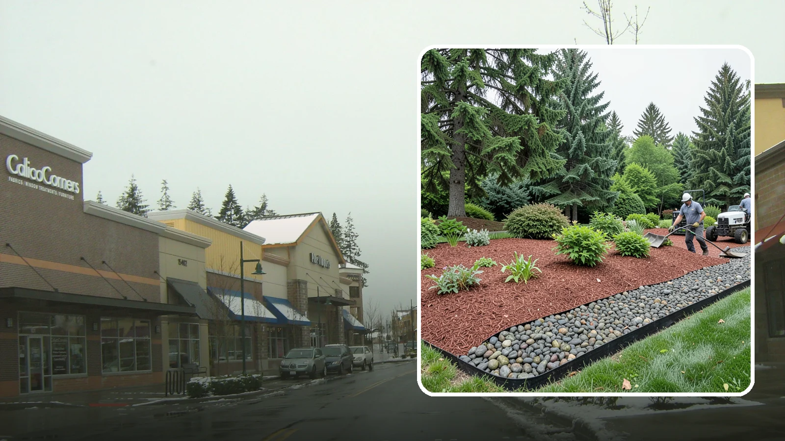 Cedar Mulch Installation in Mill Creek, Snohomish County, WA - We install aromatic Western red cedar mulch that resists decay and keeps Puget Sound beds tidy through the wet season.