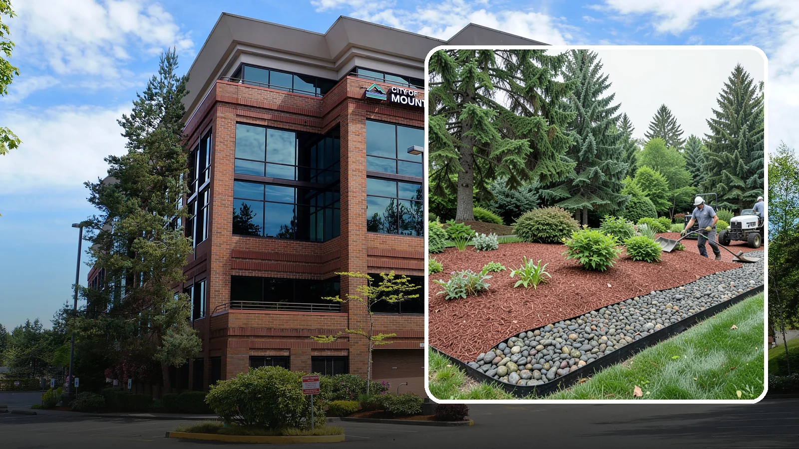 Cedar Mulch Installation in Mountlake Terrace, Snohomish County, WA - We install aromatic Western red cedar mulch that resists decay and keeps Puget Sound beds tidy through the wet season.