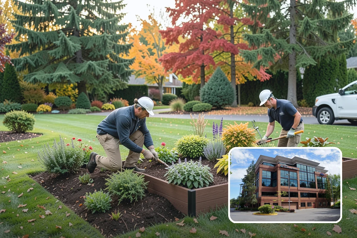 Cedar Mulch Installation in Mountlake Terrace, Snohomish County, WA - Long-lasting resistance to rot in wet PNW conditions