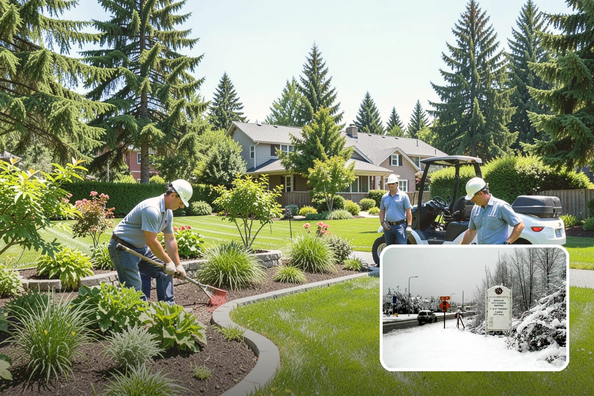 Cedar Mulch Installation in Newcastle, King County, WA - Long-lasting resistance to rot in wet PNW conditions