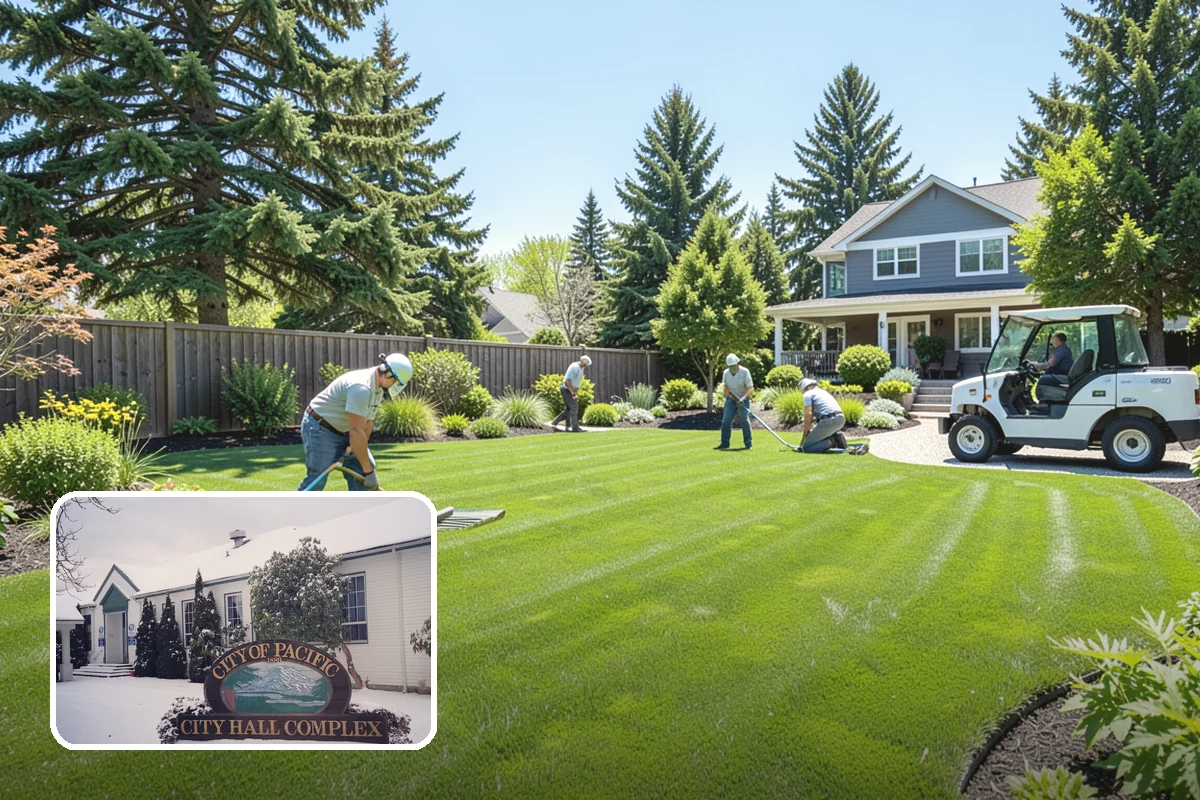 Cedar Mulch Installation in Pacific, King County, WA - Long-lasting resistance to rot in wet PNW conditions