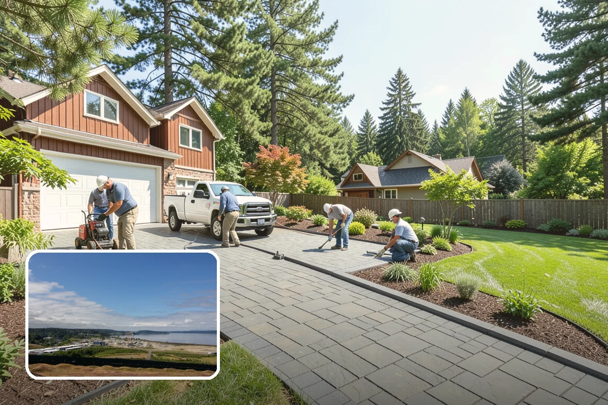 Cedar Mulch Installation in University Place, Pierce County, WA - Long-lasting resistance to rot in wet PNW conditions