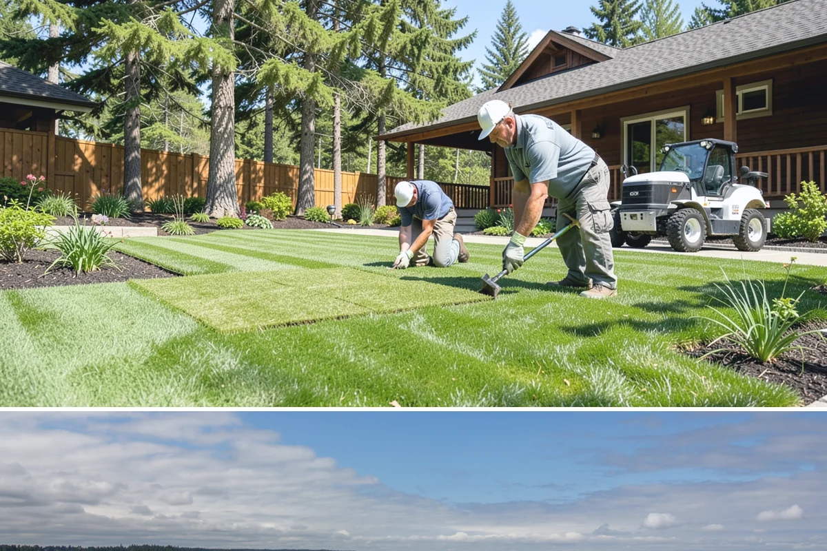 Cedar Mulch Installation in University Place, Pierce County, WA - Cedar is best refreshed in early spring before growth flushes or in fall to armor beds against winter rains, both ideal in our...
