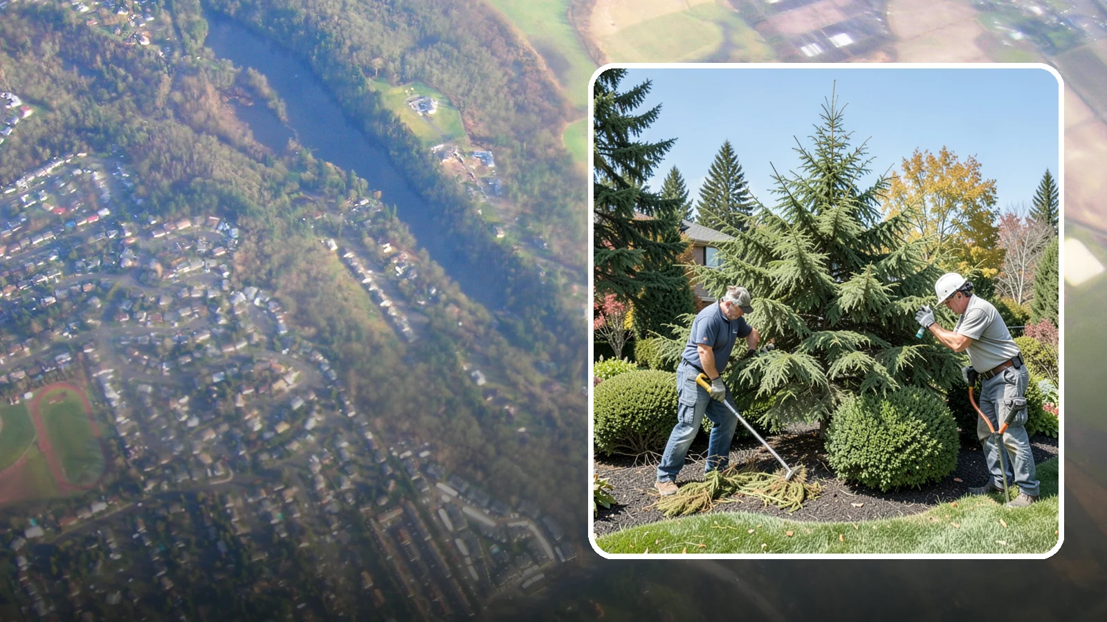 Cedar Tree Pruning in Algona, King County, WA - Pruning for cedars and arborvitae that maintains form, health, and screening without bare spots.