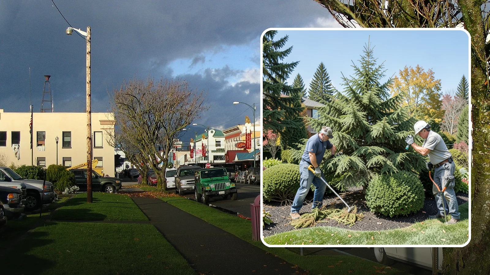 Cedar Tree Pruning in Arlington, Snohomish County, WA - Pruning for cedars and arborvitae that maintains form, health, and screening without bare spots.