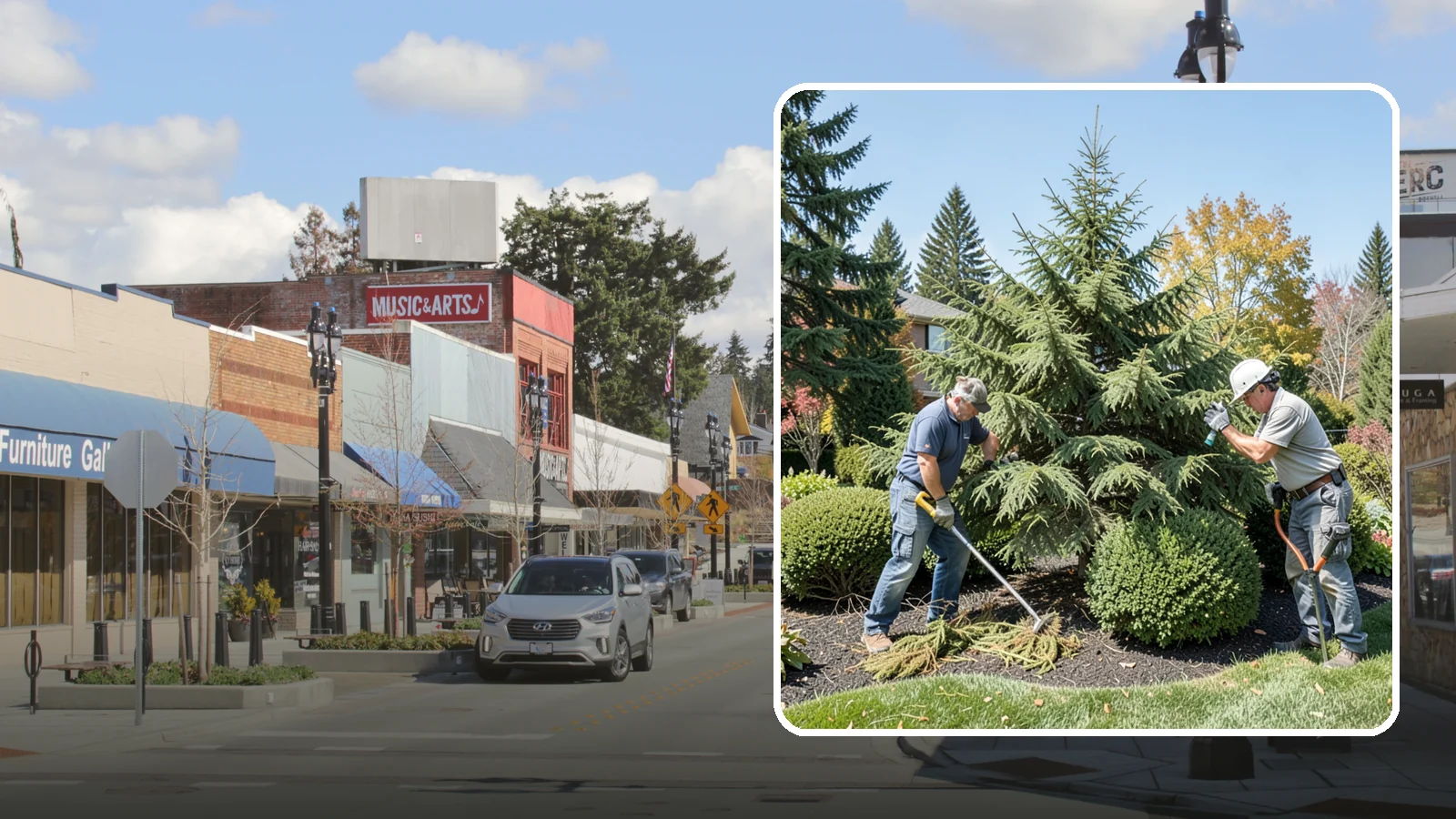 Cedar Tree Pruning in Bothell, King County, WA - Pruning for cedars and arborvitae that maintains form, health, and screening without bare spots.