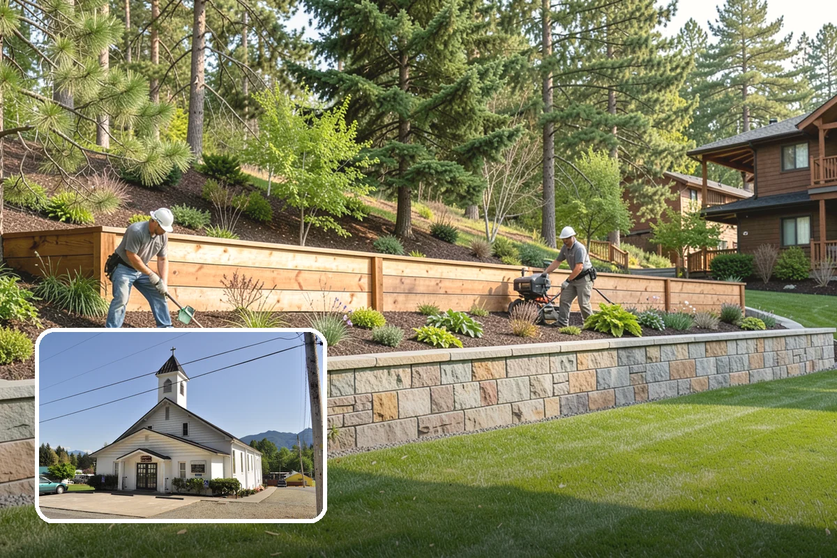Cedar Tree Pruning in Concrete, Skagit County, WA - Maintains screening density and form