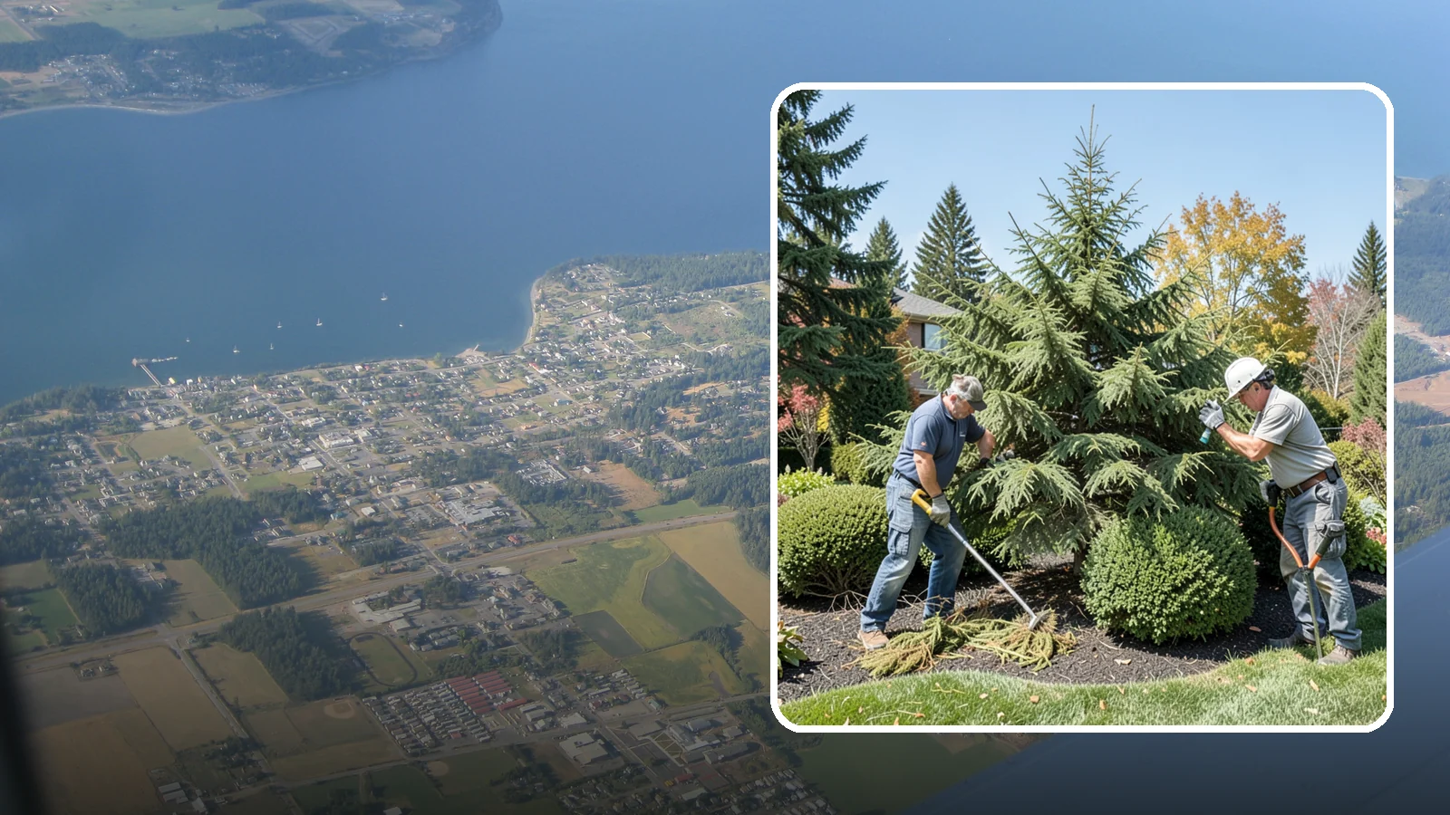 Cedar Tree Pruning in Coupeville, Island County, WA - Pruning for cedars and arborvitae that maintains form, health, and screening without bare spots.