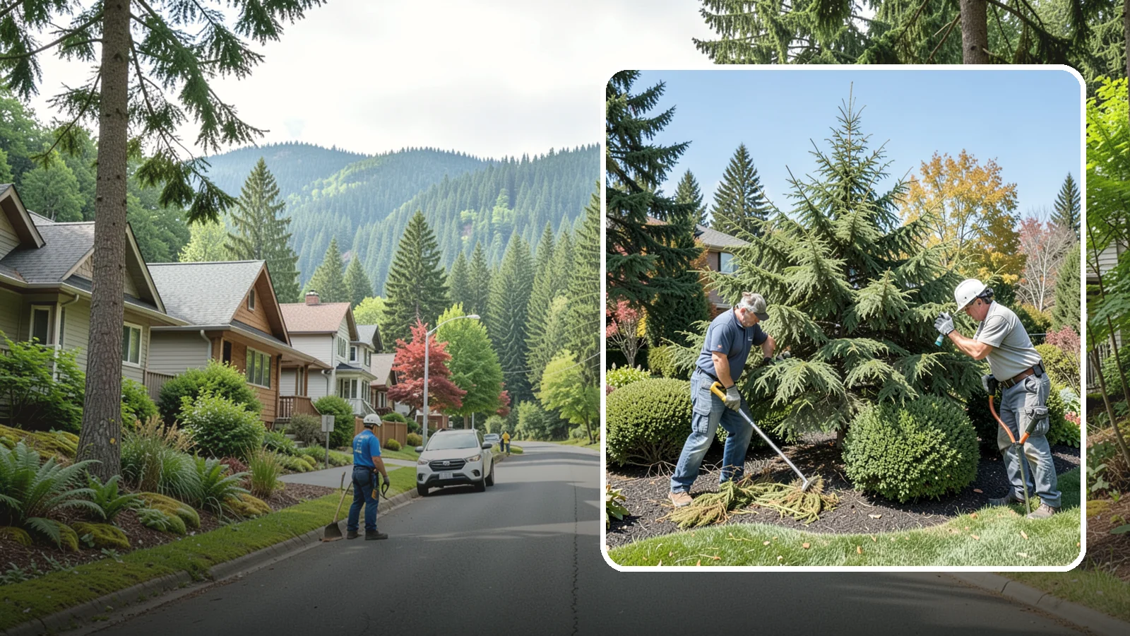 Cedar Tree Pruning in Darrington, Snohomish County, WA - Pruning for cedars and arborvitae that maintains form, health, and screening without bare spots.