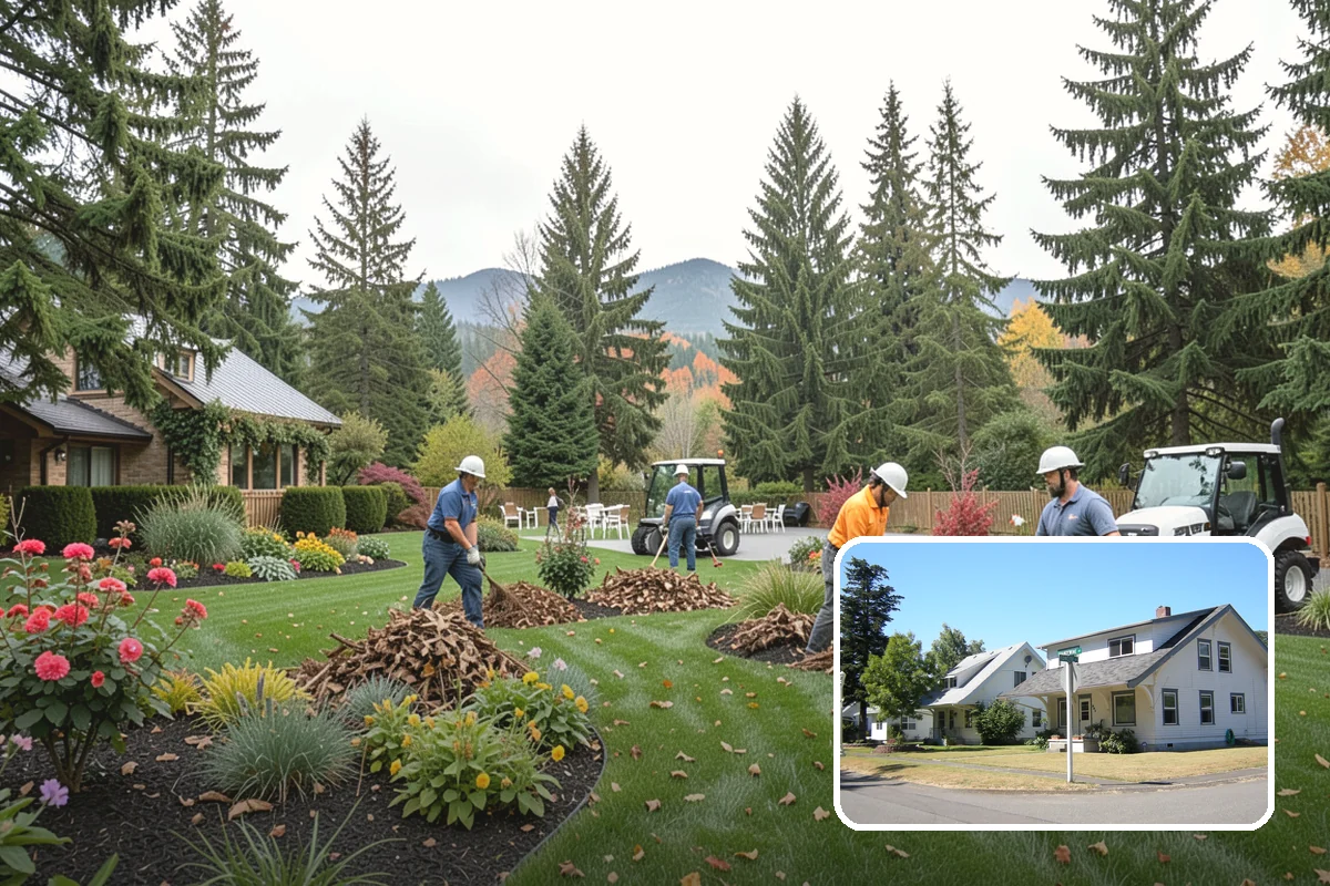 Cedar Tree Pruning in DuPont, Pierce County, WA - Maintains screening density and form
