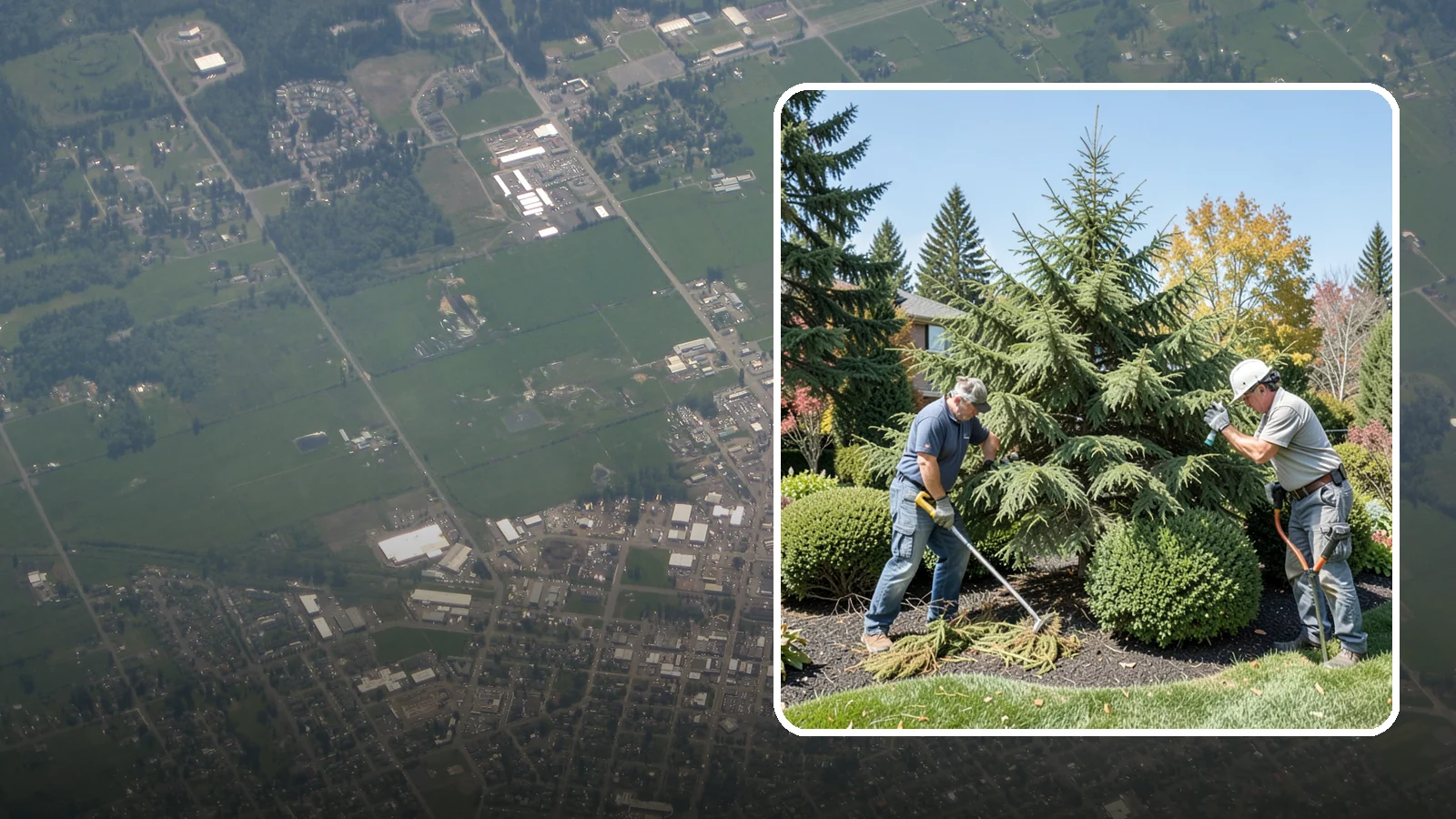 Cedar Tree Pruning in Enumclaw, King County, WA - Pruning for cedars and arborvitae that maintains form, health, and screening without bare spots.