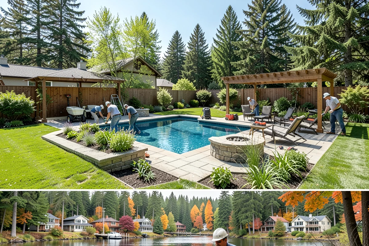 Cedar Tree Pruning in La Conner, Skagit County, WA - Best pruned in early spring or late summer