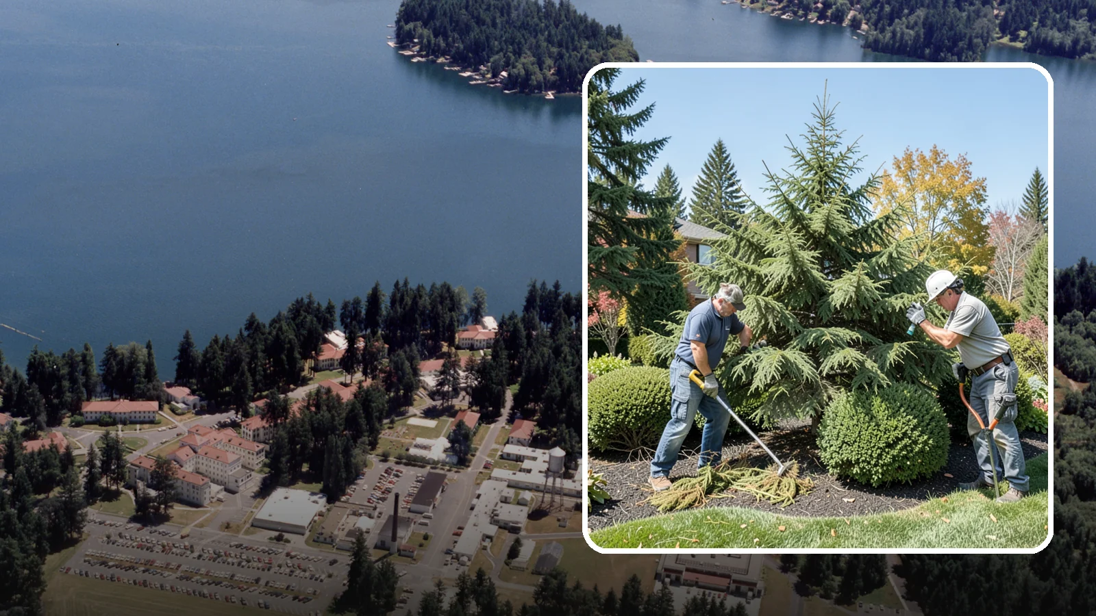 Cedar Tree Pruning in Lakewood, Pierce County, WA - Pruning for cedars and arborvitae that maintains form, health, and screening without bare spots.