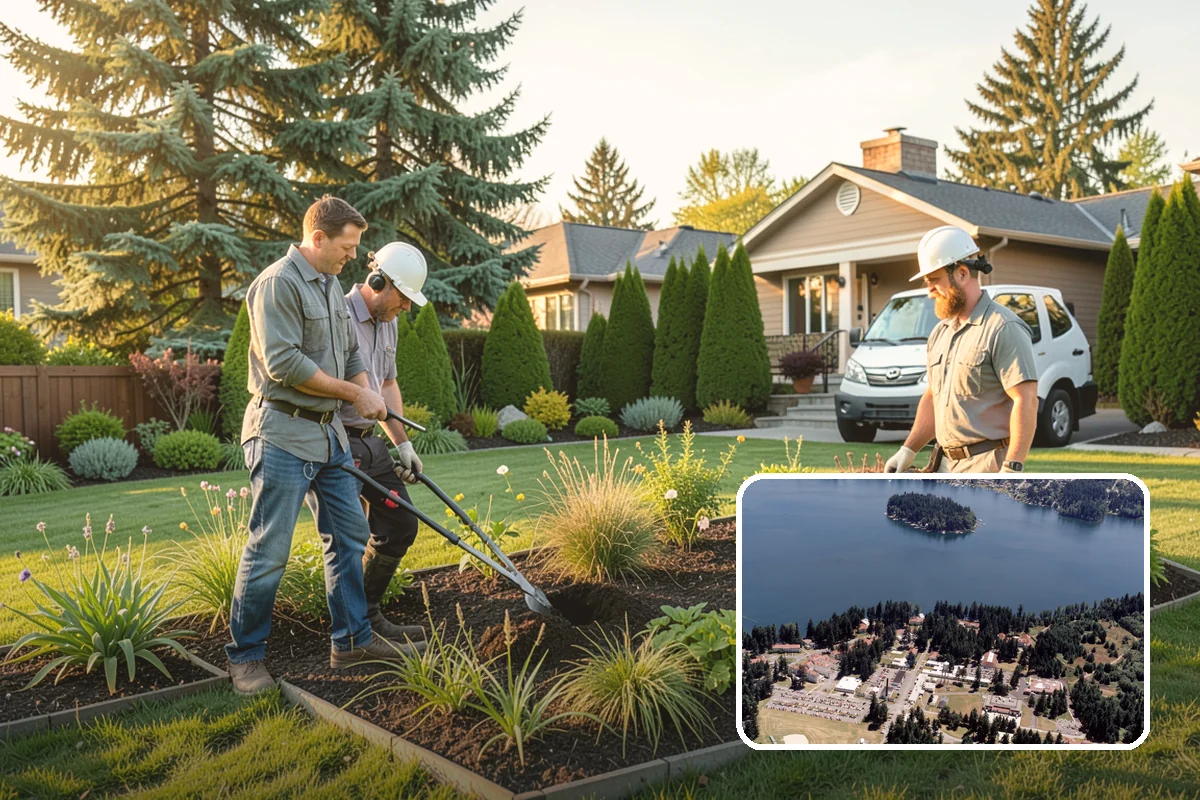 Cedar Tree Pruning in Lakewood, Pierce County, WA - Maintains screening density and form