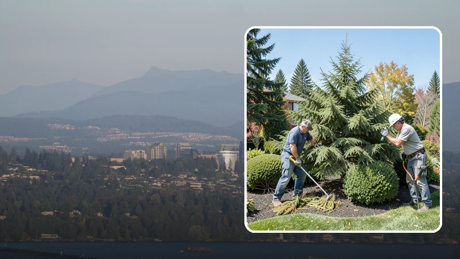 Cedar Tree Pruning in Medina, King County, WA - Pruning for cedars and arborvitae that maintains form, health, and screening without bare spots.