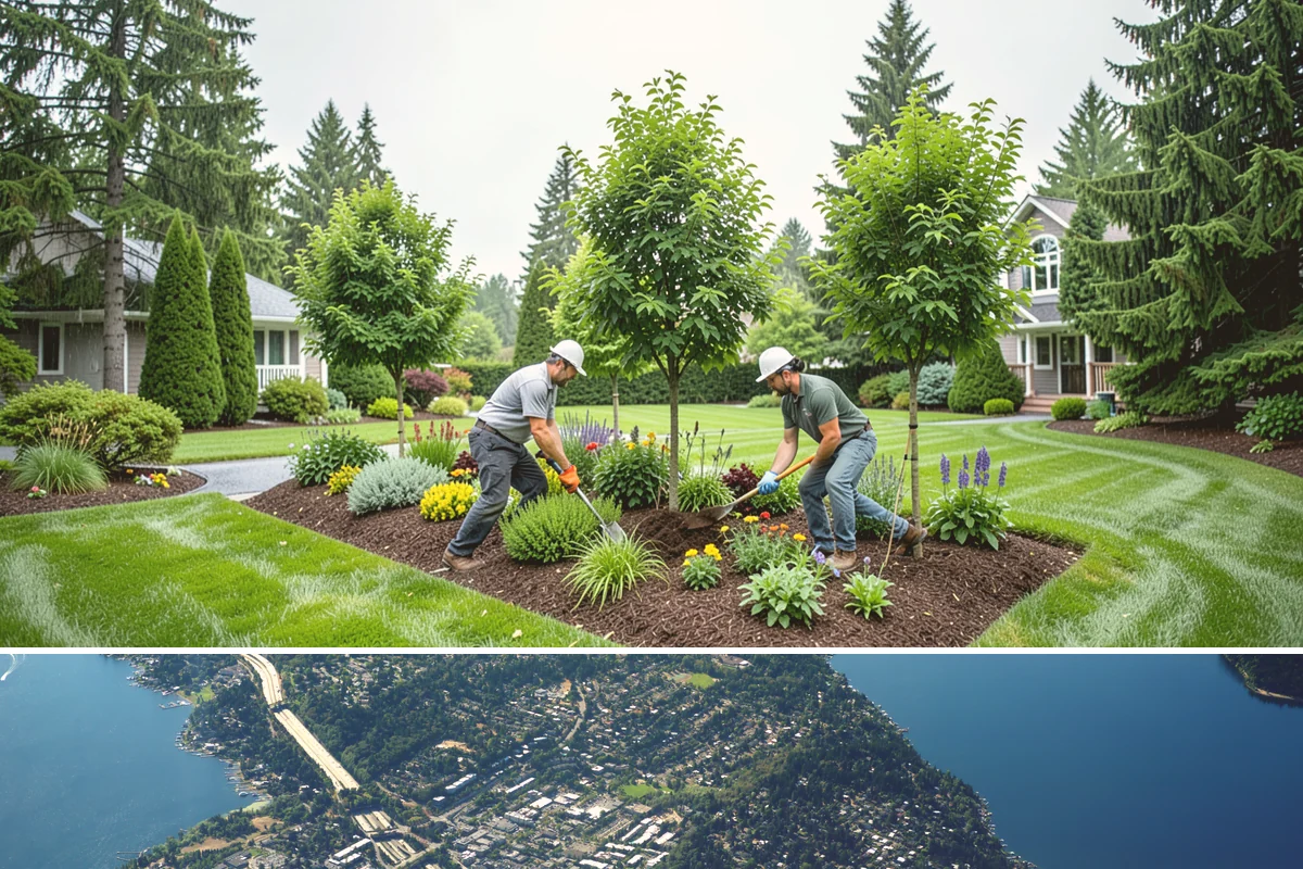 Cedar Tree Pruning in Mercer Island, King County, WA - Best pruned in early spring or late summer