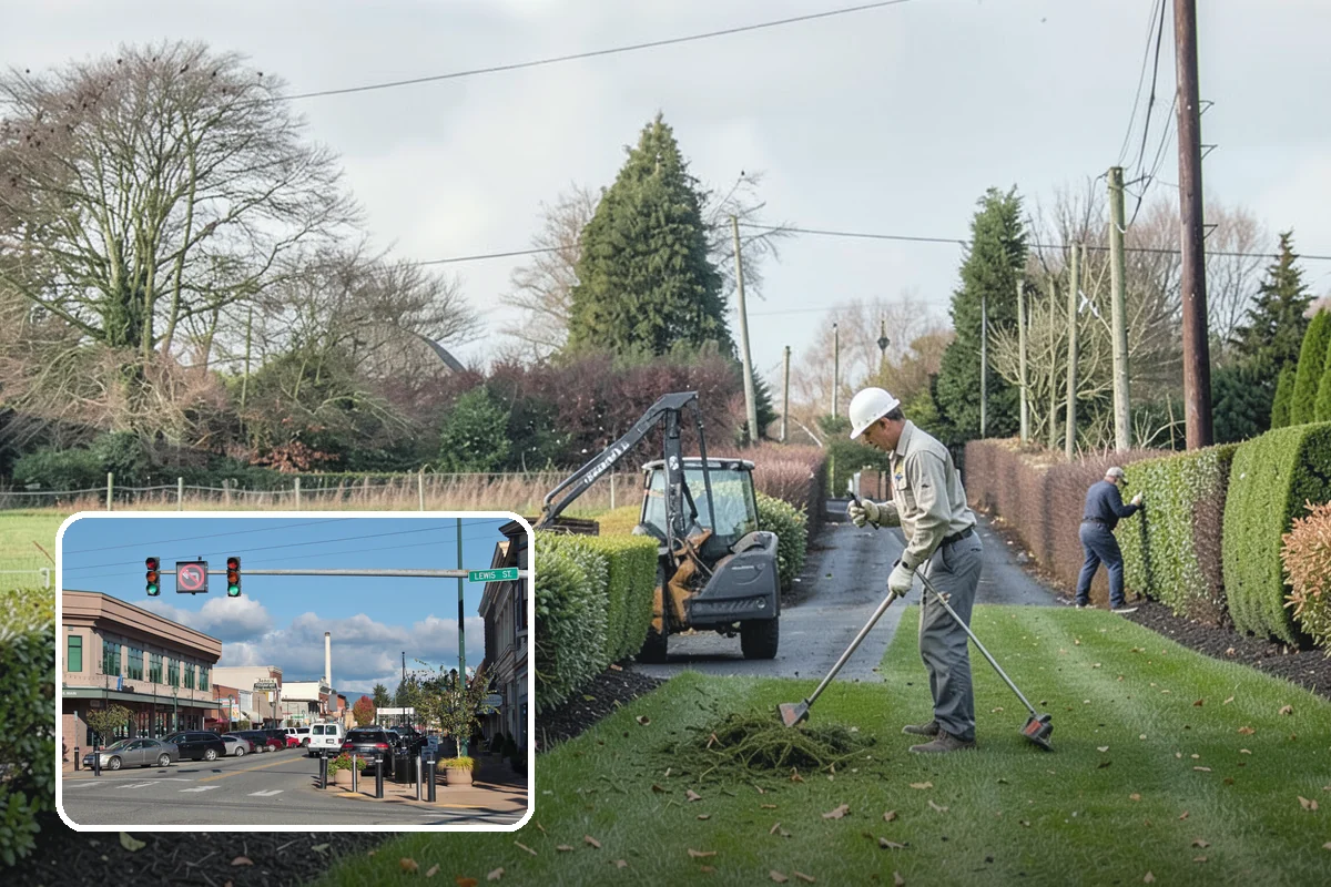 Cedar Tree Pruning in Monroe, Snohomish County, WA - Maintains screening density and form