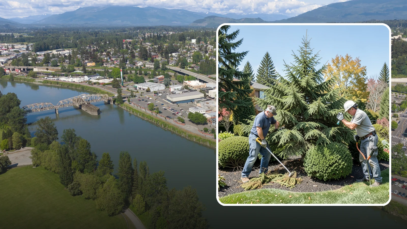 Cedar Tree Pruning in Mount Vernon, Skagit County, WA - Pruning for cedars and arborvitae that maintains form, health, and screening without bare spots.