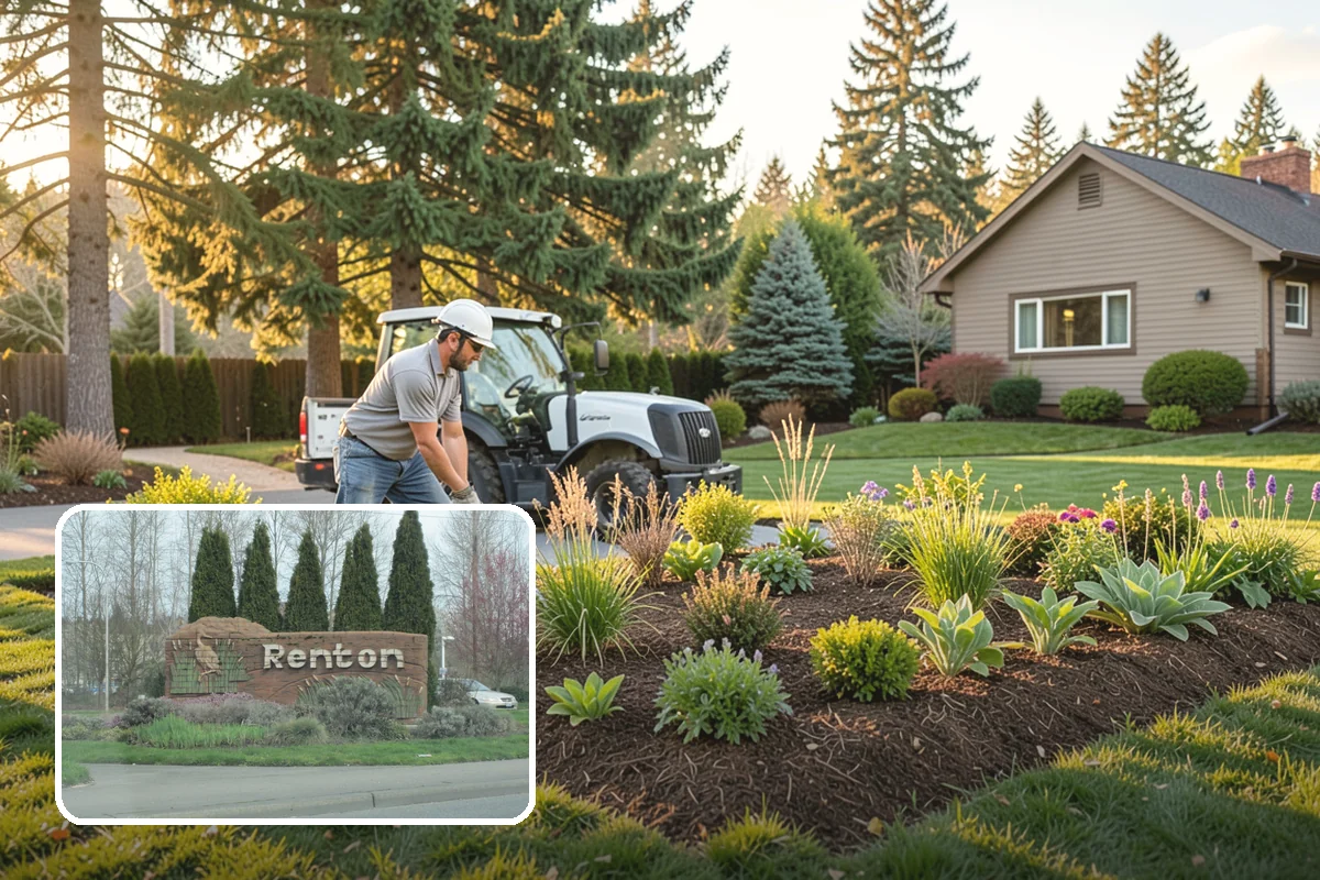 Cedar Tree Pruning in Renton, King County, WA - Maintains screening density and form