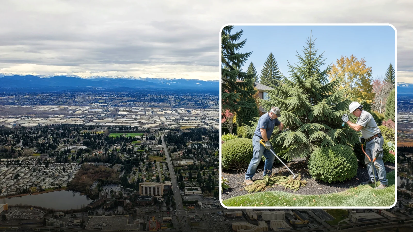 Cedar Tree Pruning in SeaTac, King County, WA - Pruning for cedars and arborvitae that maintains form, health, and screening without bare spots.