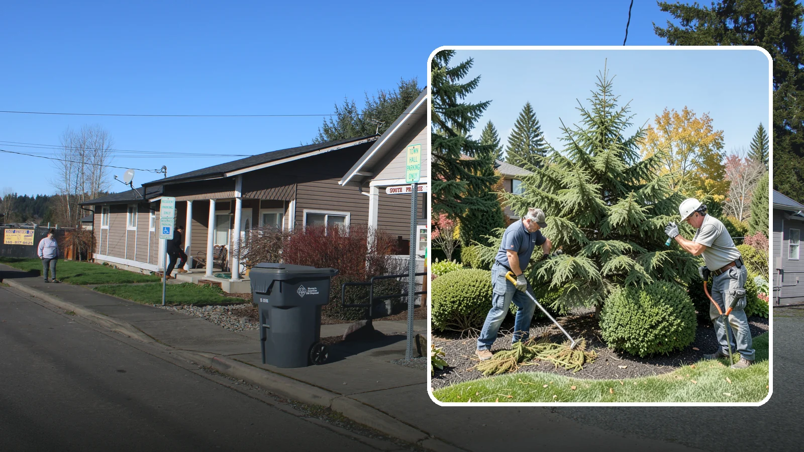 Cedar Tree Pruning in South Prairie, Pierce County, WA - Pruning for cedars and arborvitae that maintains form, health, and screening without bare spots.