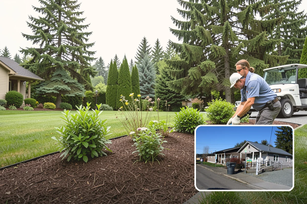 Cedar Tree Pruning in South Prairie, Pierce County, WA - Maintains screening density and form