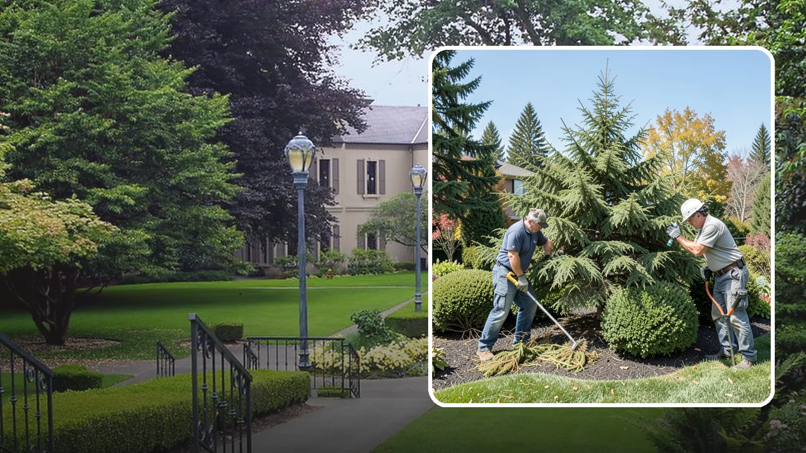 Cedar Tree Pruning in Woodinville, King County, WA - Pruning for cedars and arborvitae that maintains form, health, and screening without bare spots.