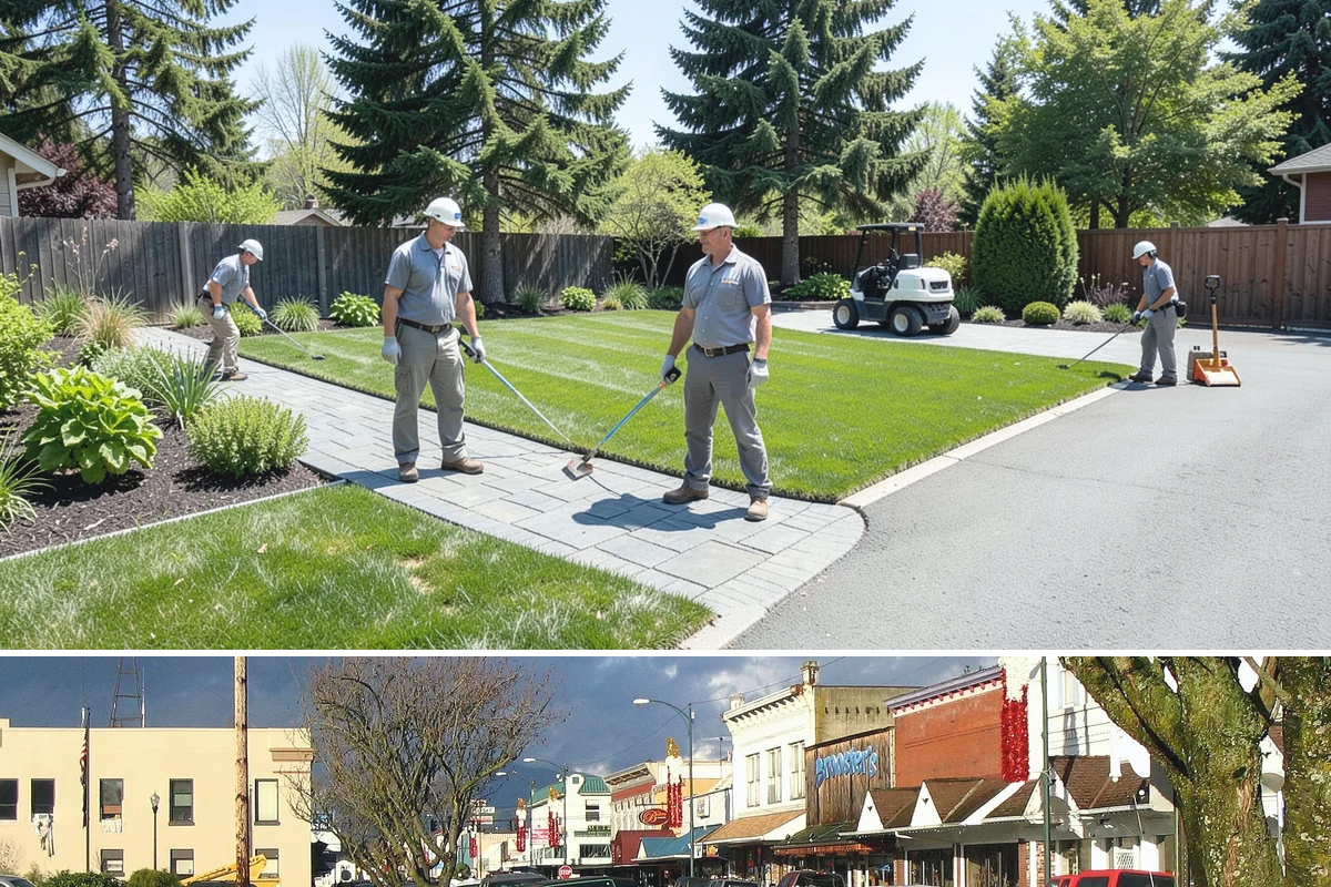 Chain Link Fence Installation in Arlington, Snohomish County, WA - Chain link installs in nearly any weather, though we favor drier windows so footings set before the mesh is tensioned.