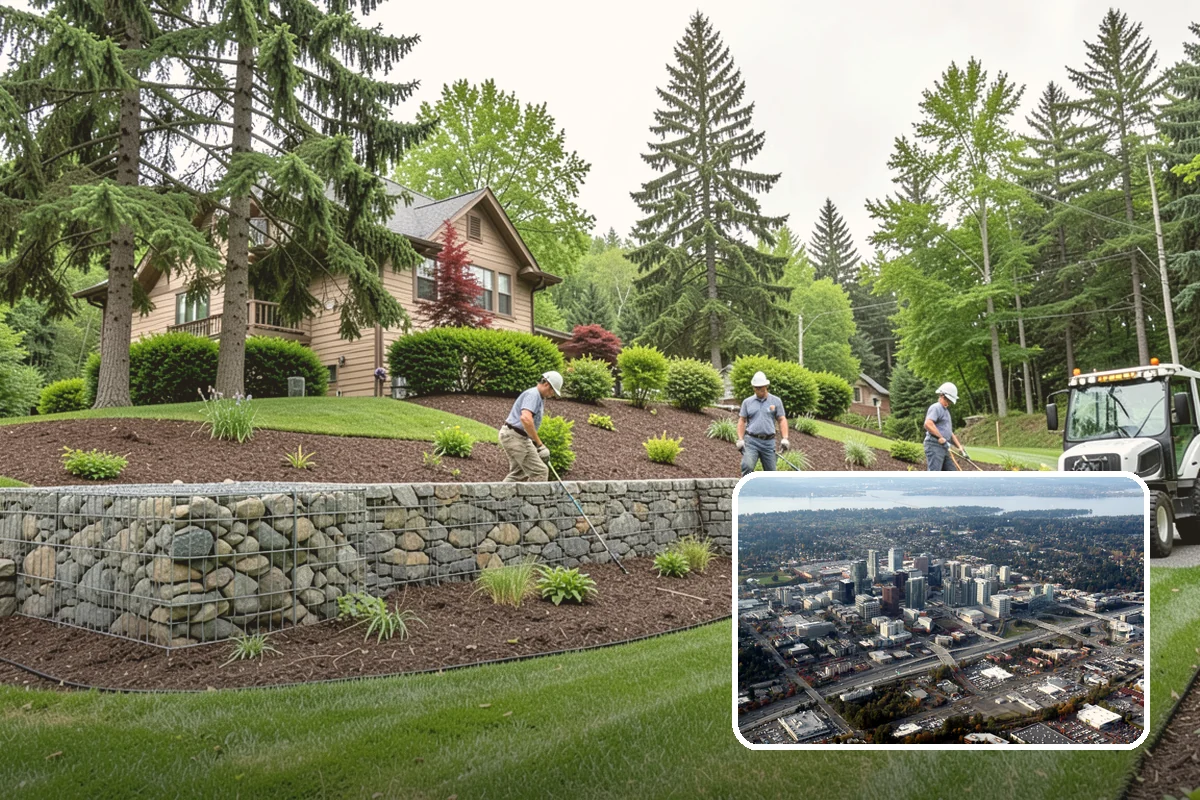 Chain Link Fence Installation in Bellevue, King County, WA - Provides affordable security and containment