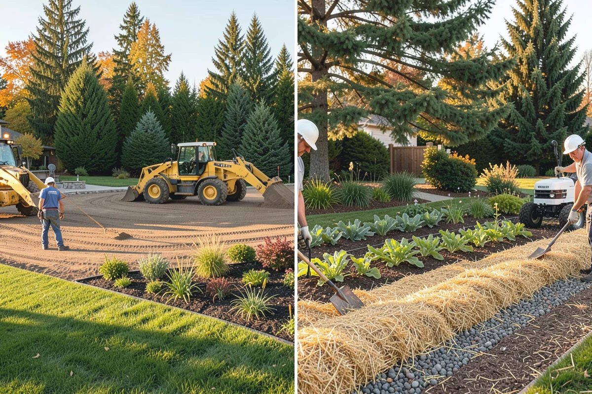 Chain Link Fence Installation in Bonney Lake, Pierce County, WA - Mark the layout and locate underground utilities