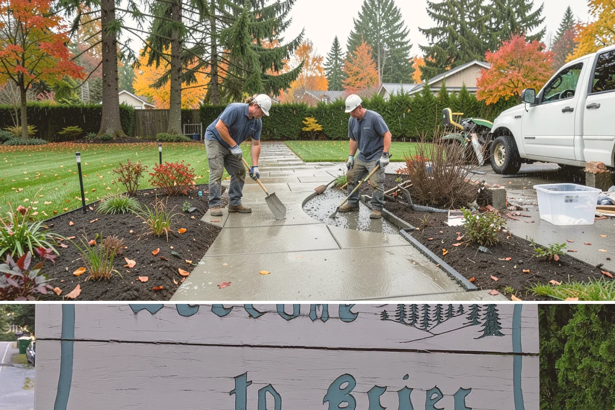 Chain Link Fence Installation in Brier, Snohomish County, WA - Chain link installs in nearly any weather, though we favor drier windows so footings set before the mesh is tensioned.