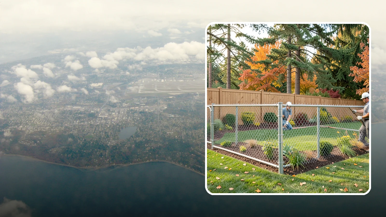 Chain Link Fence Installation in Burien, King County, WA - We install durable galvanized and vinyl-coated chain link fencing for secure, budget-friendly enclosures around Puget Sound...