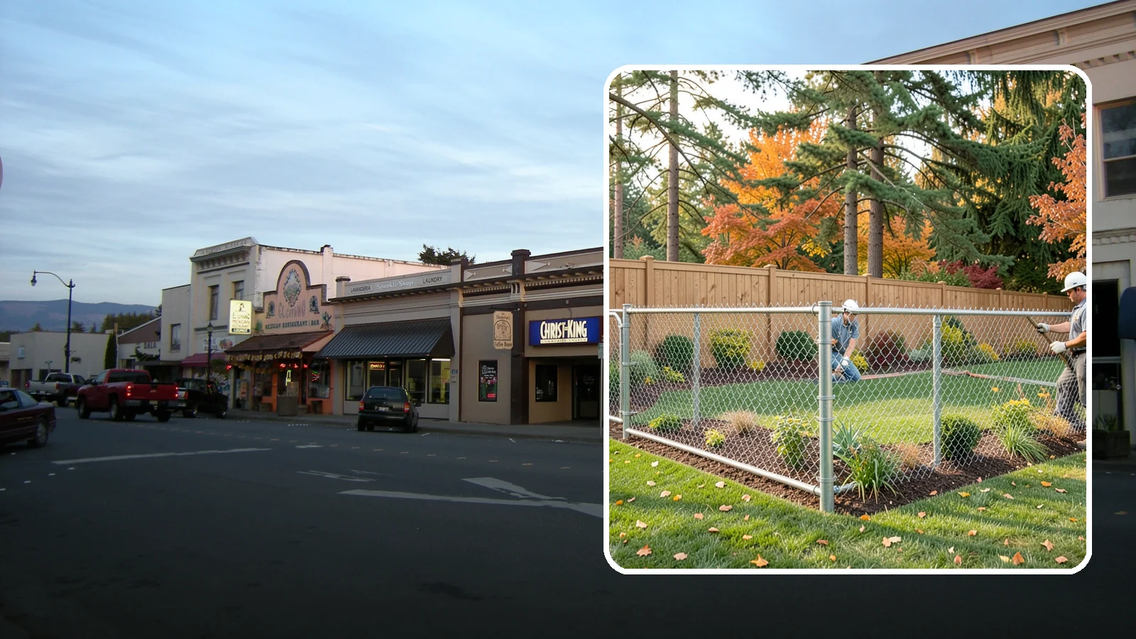 Chain Link Fence Installation in Burlington, Skagit County, WA - We install durable galvanized and vinyl-coated chain link fencing for secure, budget-friendly enclosures around Puget Sound...