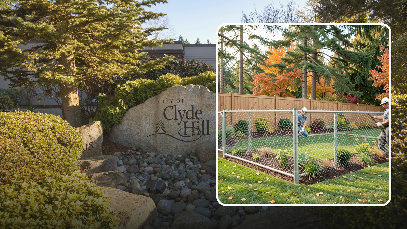 Chain Link Fence Installation in Clyde Hill, King County, WA - We install durable galvanized and vinyl-coated chain link fencing for secure, budget-friendly enclosures around Puget Sound...