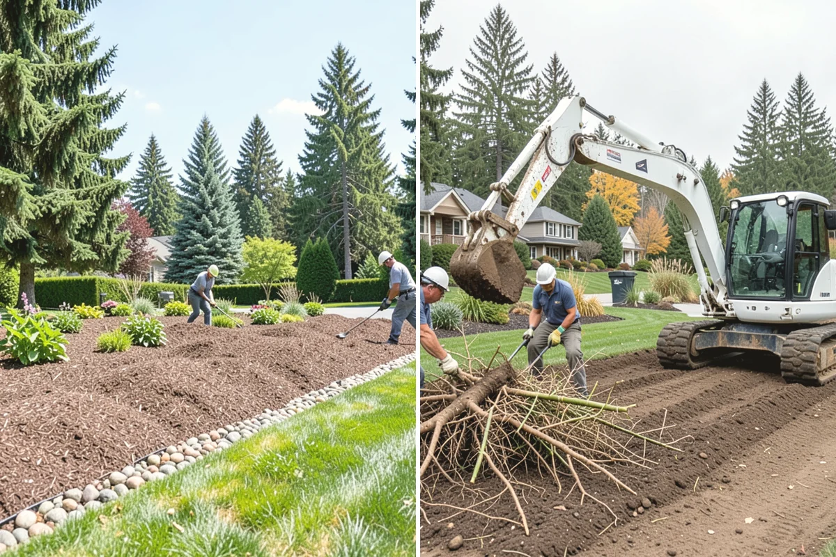 Chain Link Fence Installation in Covington, King County, WA - Mark the layout and locate underground utilities