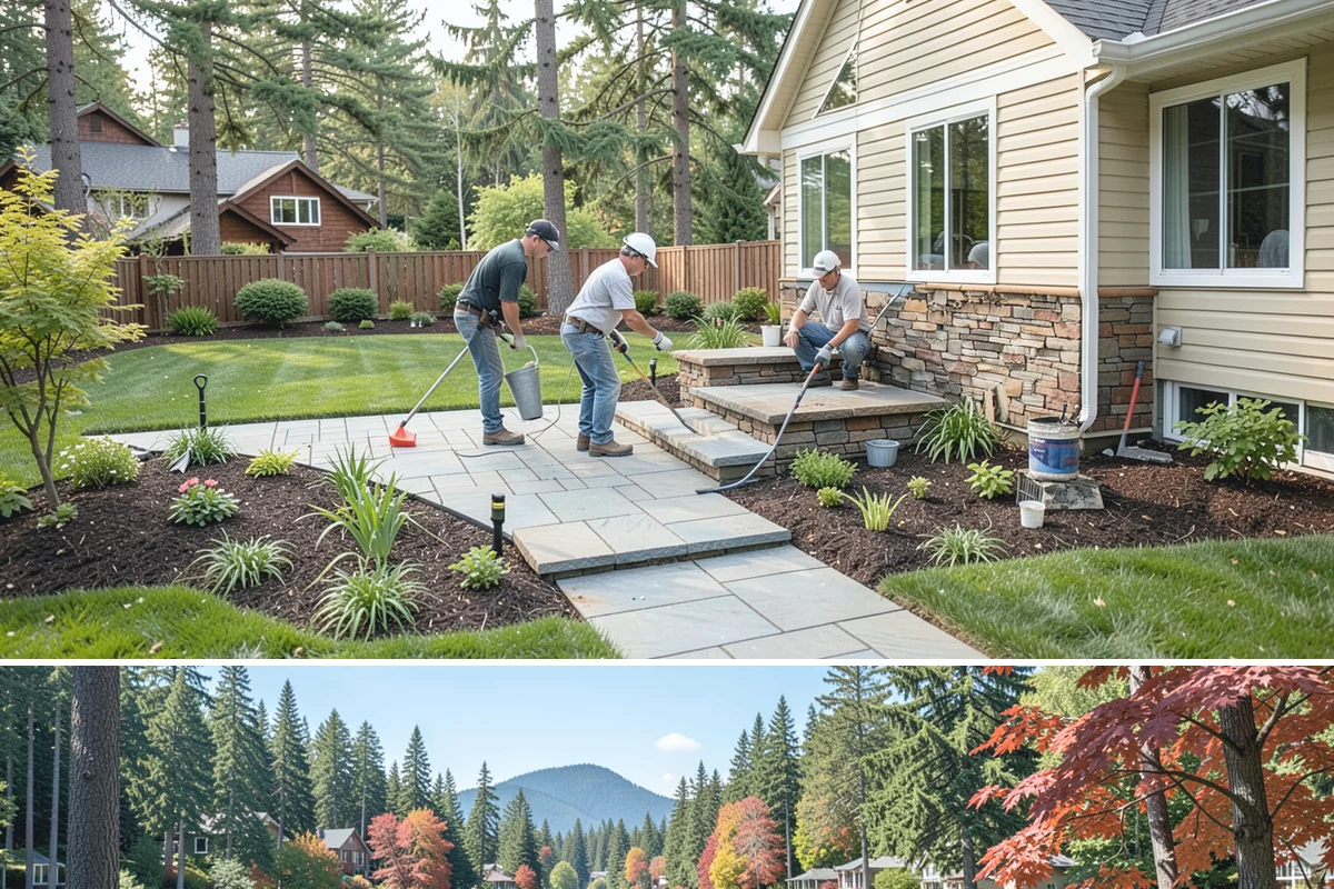 Chain Link Fence Installation in Covington, King County, WA - Chain link installs in nearly any weather, though we favor drier windows so footings set before the mesh is tensioned.
