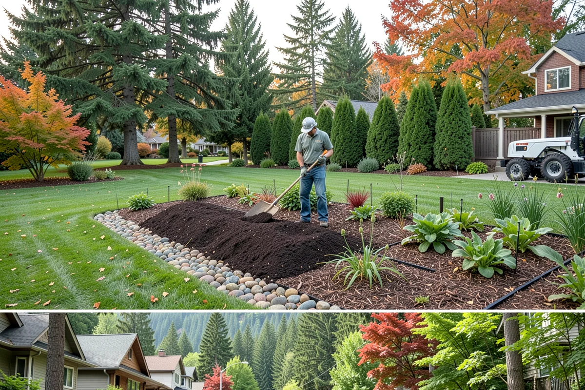 Chain Link Fence Installation in Darrington, Snohomish County, WA - Chain link installs in nearly any weather, though we favor drier windows so footings set before the mesh is tensioned.