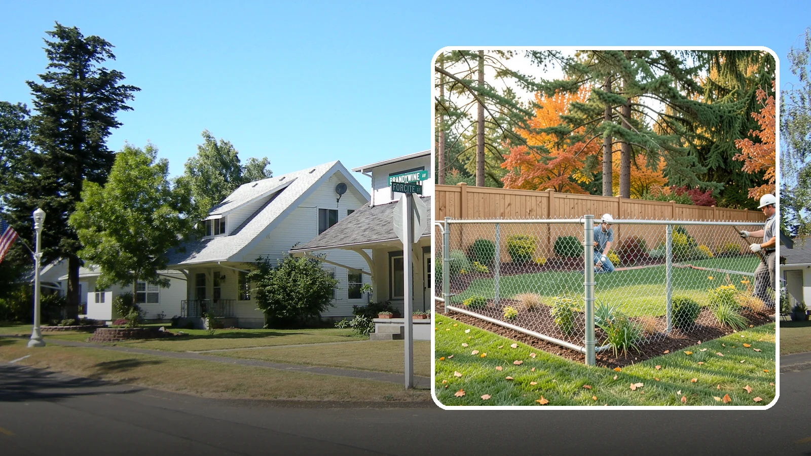 Chain Link Fence Installation in DuPont, Pierce County, WA - We install durable galvanized and vinyl-coated chain link fencing for secure, budget-friendly enclosures around Puget Sound...