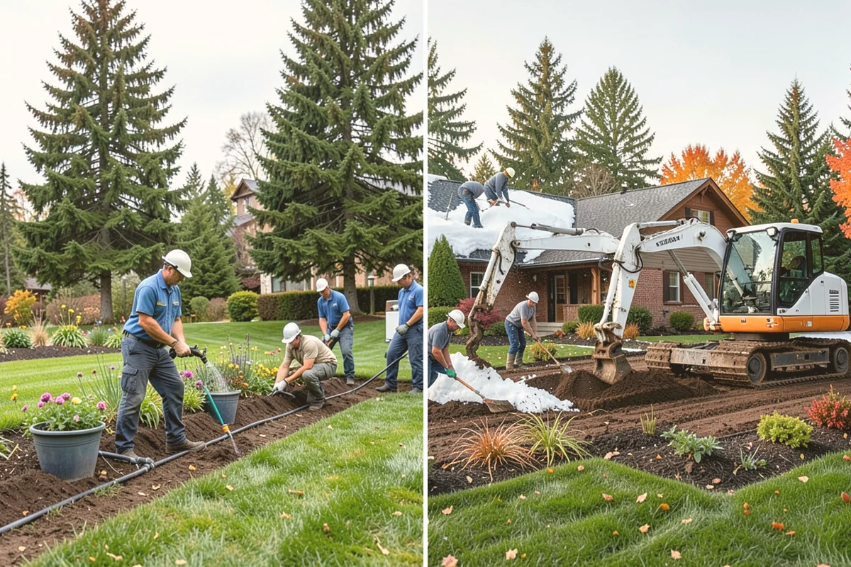 Chain Link Fence Installation in Eatonville, Pierce County, WA - Mark the layout and locate underground utilities