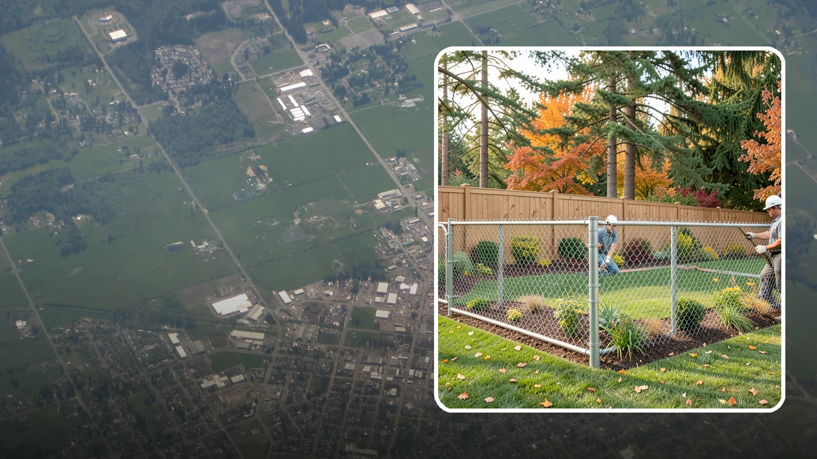 Chain Link Fence Installation in Enumclaw, King County, WA - We install durable galvanized and vinyl-coated chain link fencing for secure, budget-friendly enclosures around Puget Sound...