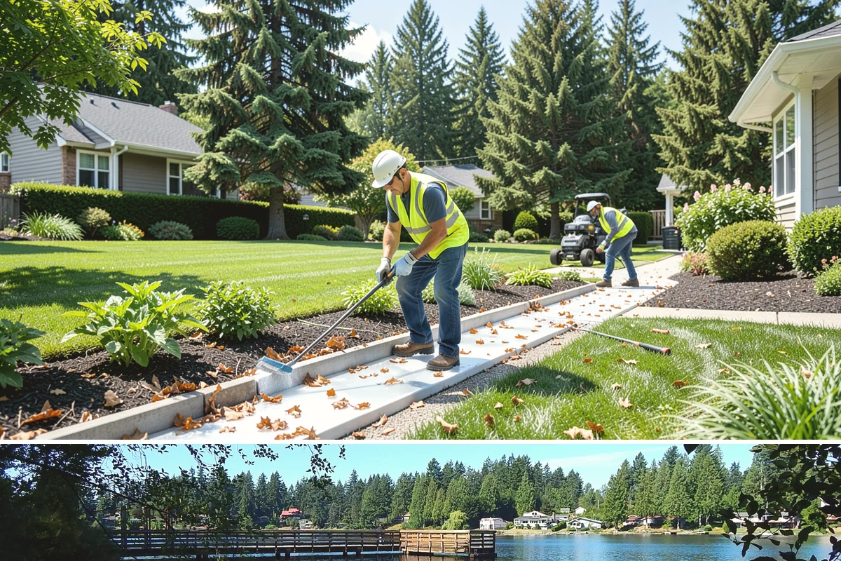 Chain Link Fence Installation in Federal Way, King County, WA - Chain link installs in nearly any weather, though we favor drier windows so footings set before the mesh is tensioned.