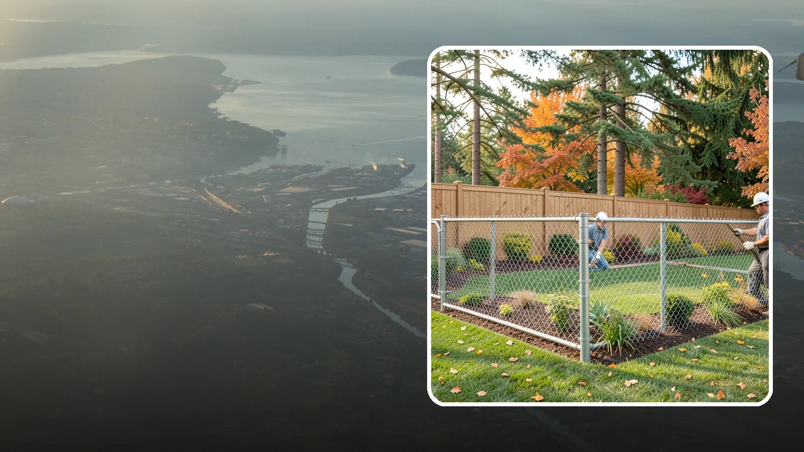 Chain Link Fence Installation in Fife, Pierce County, WA - We install durable galvanized and vinyl-coated chain link fencing for secure, budget-friendly enclosures around Puget Sound...