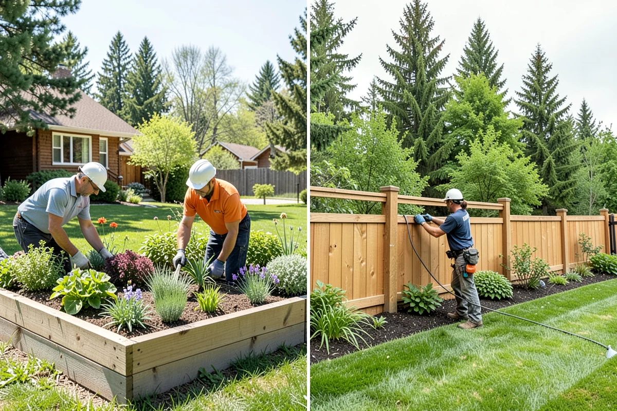 Chain Link Fence Installation in Fircrest, Pierce County, WA - Mark the layout and locate underground utilities