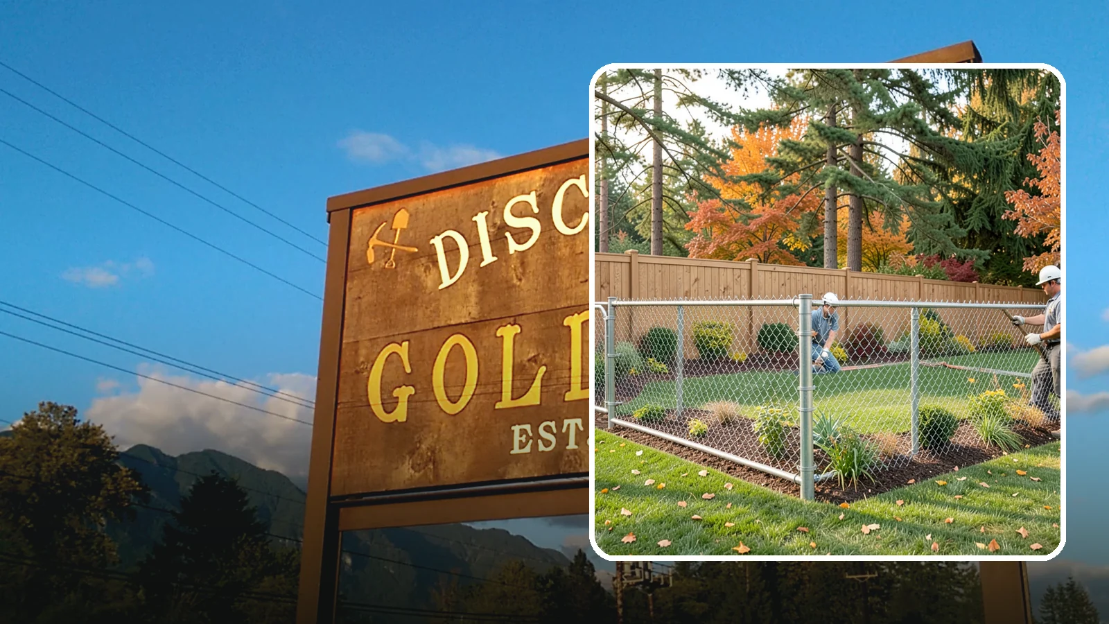 Chain Link Fence Installation in Gold Bar, Snohomish County, WA - We install durable galvanized and vinyl-coated chain link fencing for secure, budget-friendly enclosures around Puget Sound...