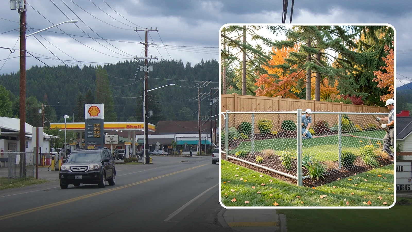Chain Link Fence Installation in Granite Falls, Snohomish County, WA - We install durable galvanized and vinyl-coated chain link fencing for secure, budget-friendly enclosures around Puget Sound...