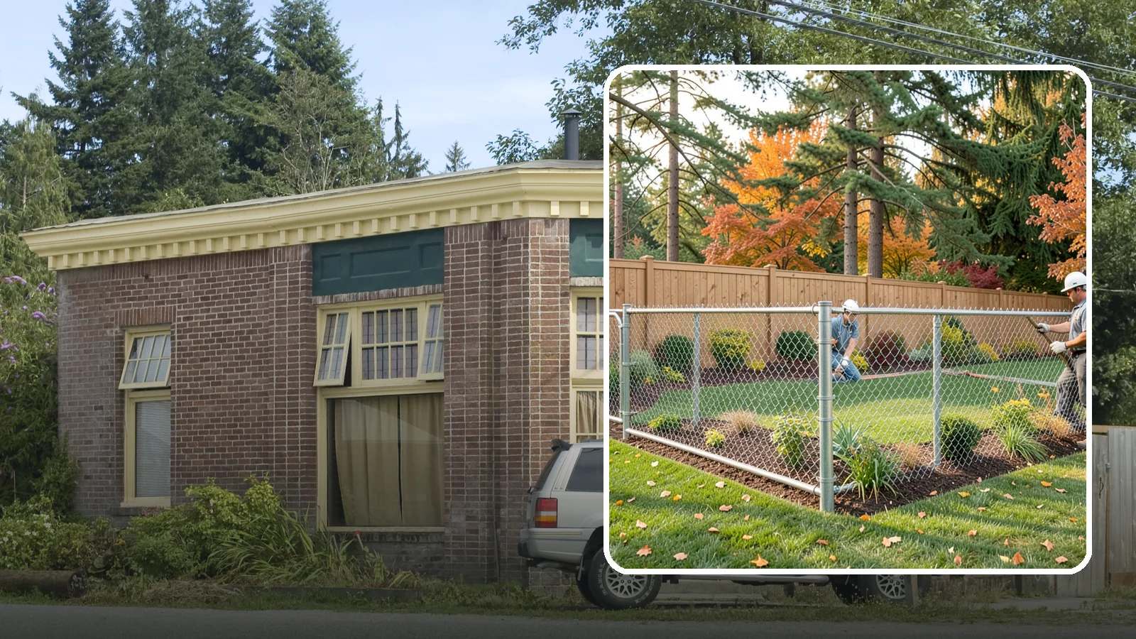 Chain Link Fence Installation in Hamilton, Skagit County, WA - We install durable galvanized and vinyl-coated chain link fencing for secure, budget-friendly enclosures around Puget Sound...