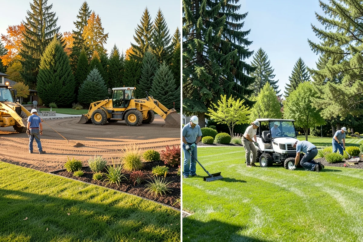 Chain Link Fence Installation in Kenmore, King County, WA - Mark the layout and locate underground utilities
