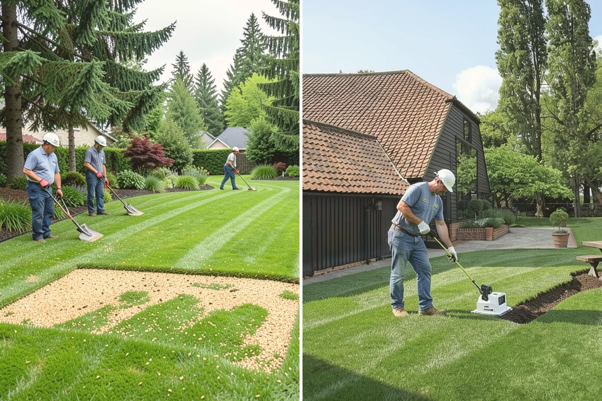 Chain Link Fence Installation in Kent, King County, WA - Mark the layout and locate underground utilities
